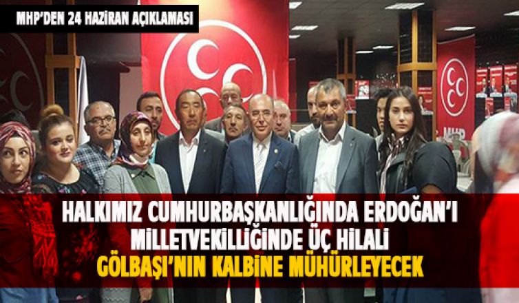 MHP'den 24 Haziran açıklaması