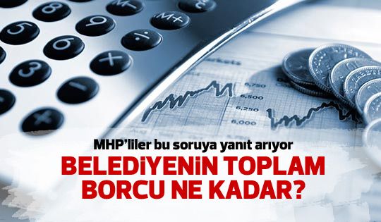 MHP'den borç sorusu