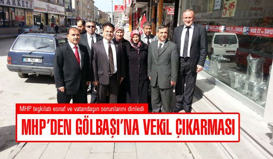 MHP’den Gölbaşı turu