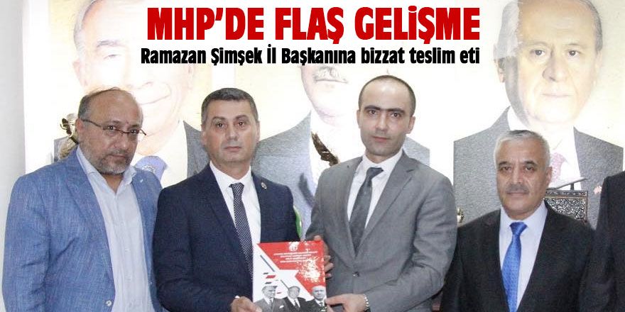 MHP'li Ramazan Şimşek çalışmalarını tamamladı