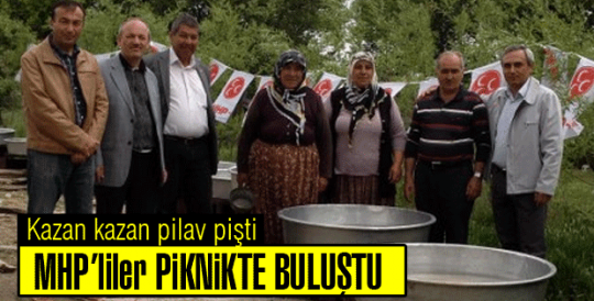 MHP'liler piknikte buluştu