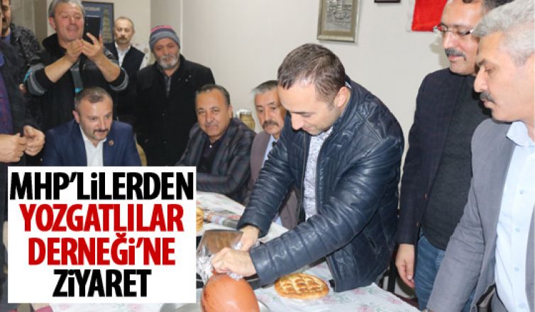 MHP'lilerden Yozgatlılar Derneği'ne ziyaret!