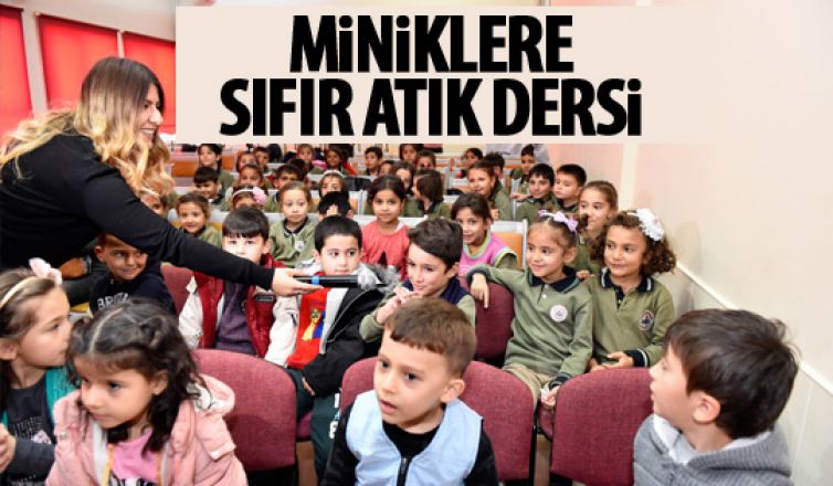 Miniklere atık dersi