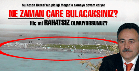 MOGAN GÖLÜ CAN ÇEKİŞMEYE DEVAM EDİYOR...