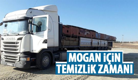 Mogan için beklenen kızaklar geldi