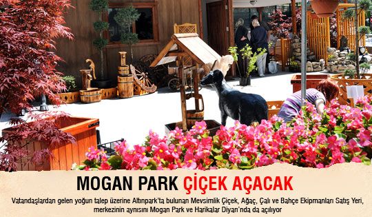 Mogan Park Çiçek açacak