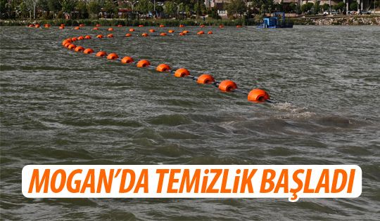 Mogan Parkı'nın temizliğine Atatürk Sahil Parkı'ndan başladı