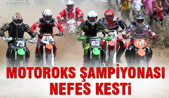 Motoroks Şampiyonası nefes kesti