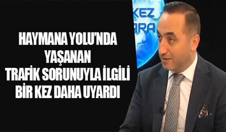Murat Ilıkan : 'Krize dönüşmeden tedbir alınmalı'