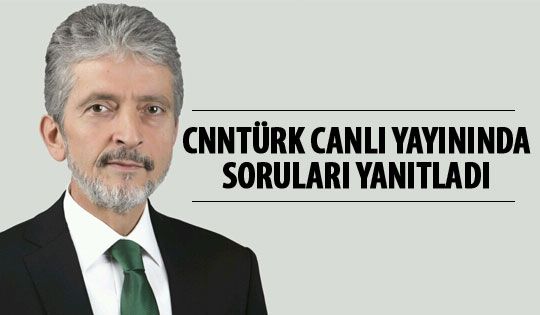  Mustafa Tuna CNNTürk'te soruları yanıtladı