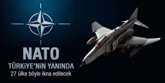 NATO Türkiye'nin yanında