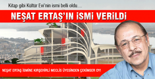 Neşat Etaş'ın ismi verildi