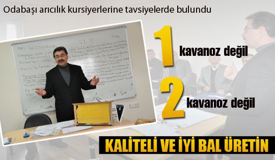 Odabaşı kaliteli ve iyi bal üretin