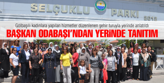 Odabaşı'ndan yerinde tanıtım