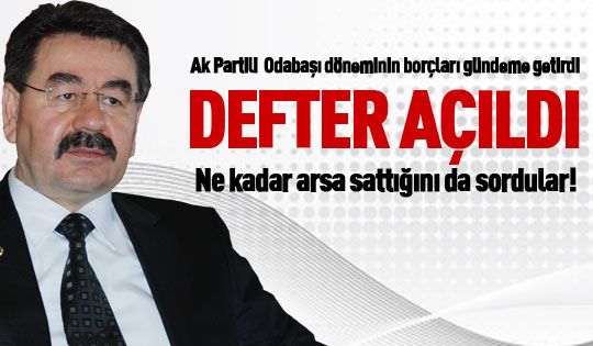 Odabaşı'nın  kara kaplı defteri açıldı