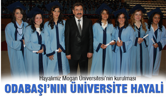 Odabaşı'nın  Mogan Üniversitesi hayali