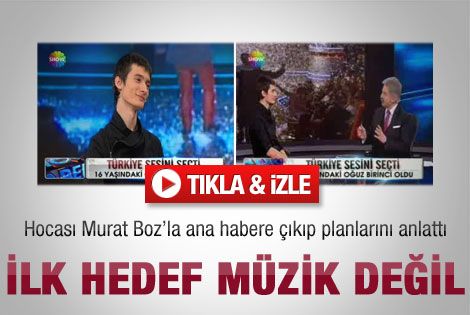 Oğuz Berkay Fidan hedeflerini anlattı - Video