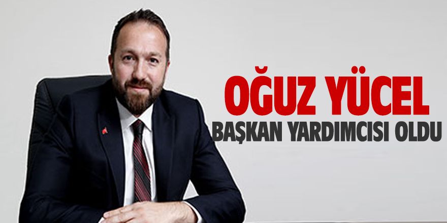 Oğuz Yücel başkan yardımcısı oldu