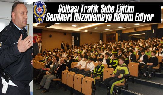 Okul servis sürüclerine trafik semineri