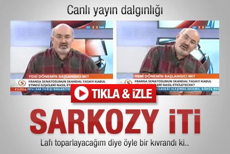 Önder Aytaç'tan canlı yayında Sarkozy'e hakaret - İzle