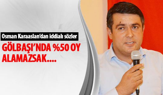 Osman Karaaslan'dan iddialı sözler