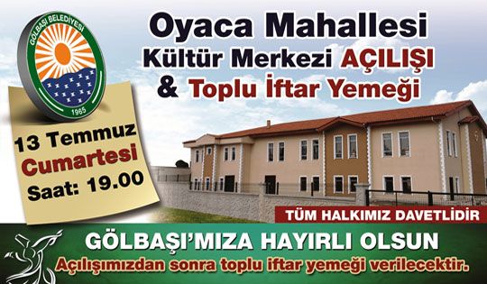 Oyaca da kültür merkezine kavuşuyor