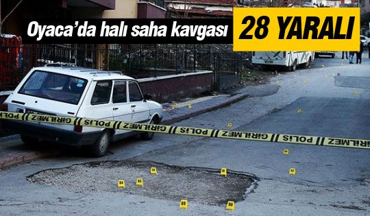 Oyaca'da halı saha kavgası: 28 yaralı