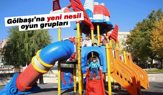  Parklara Yeni Oyun Grupları