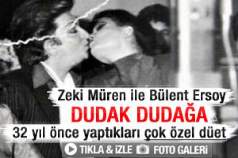 Paşa ve Bülent Ersoy dudak dudağa - Foto Video