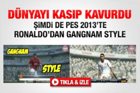 Pes 2013'te Gangnam style