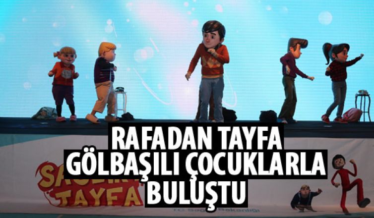 Rafadan Tayfa Gölbaşılı çocuklarla buluştu