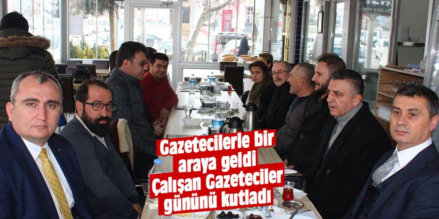 Ramazan Şimşek'ten gazeteciler günü kutlaması