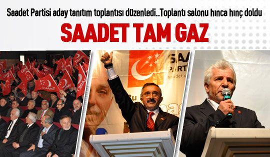 Saadet tam gaz