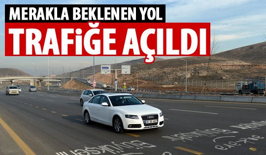 Sabancı-Bağlıca bağlantı yolu trafiğe açıldı