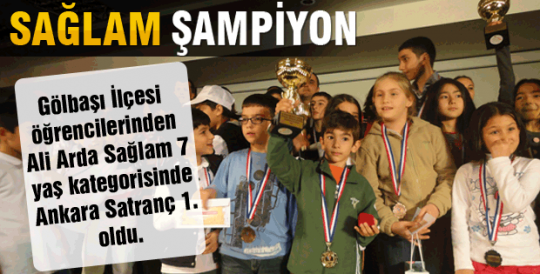 SAĞLAM ŞAMPİYON