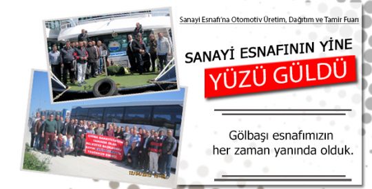 Sanayi Esnafının Yine Yüzü Güldü