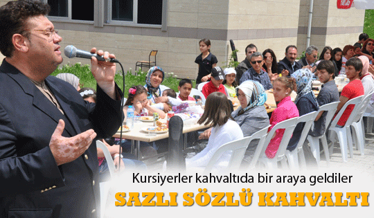 Sazlı sözlü kahvaltı