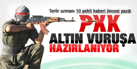 Sedat Laçiner: PKK altın vuruş hazırlığında 