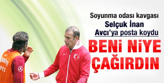 Selçuk İnan Avcı ile tartıştı 