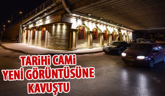 Sıhhiye'deki cami yenilendi