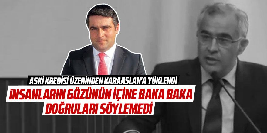 Şimşek'ten Karaaslan'a: Doğruları söylemedi