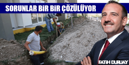 SORUNLAR BİR BİR ÇÖZÜLÜYOR