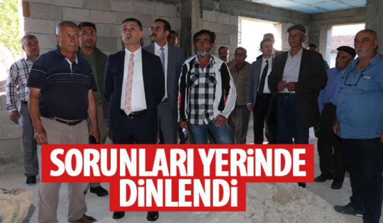 Sorunlara yerinde çözüm