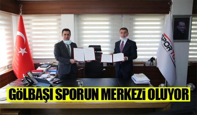 Spor Toto ile Gölbaşı Belediyesi yeni yatırımlar için protokol imzaladı