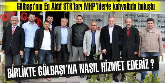 STK'LAR MHP'LİLERLE KAHVALTIDA