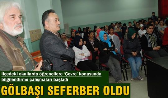 STK'lar okullarda çevre eğitimi başlattı