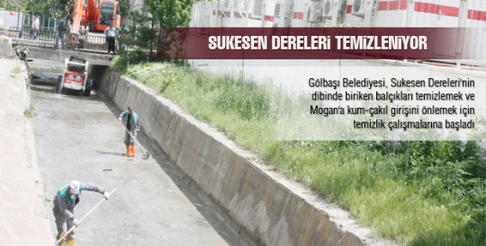 SU KESEN DERELERİ TEMİZLENİYOR