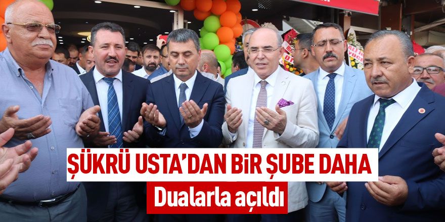 Şükrü Usta'dan yeni bir şube daha