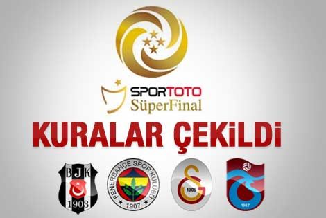 Süper Final'de kuralar çekildi 