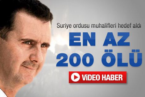 Suriye'de çatışma: 200'den fazla ölü